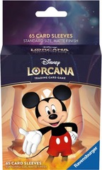 Disney Lorcana TCG The First Chapter Card Sleeves (65-Count) - Mickey Mouse